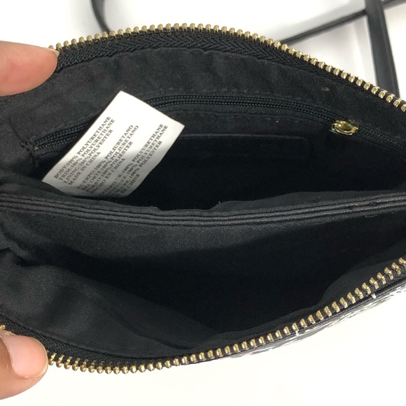 Madden Girl Floral Print Black Purse - Picture 6 of 7